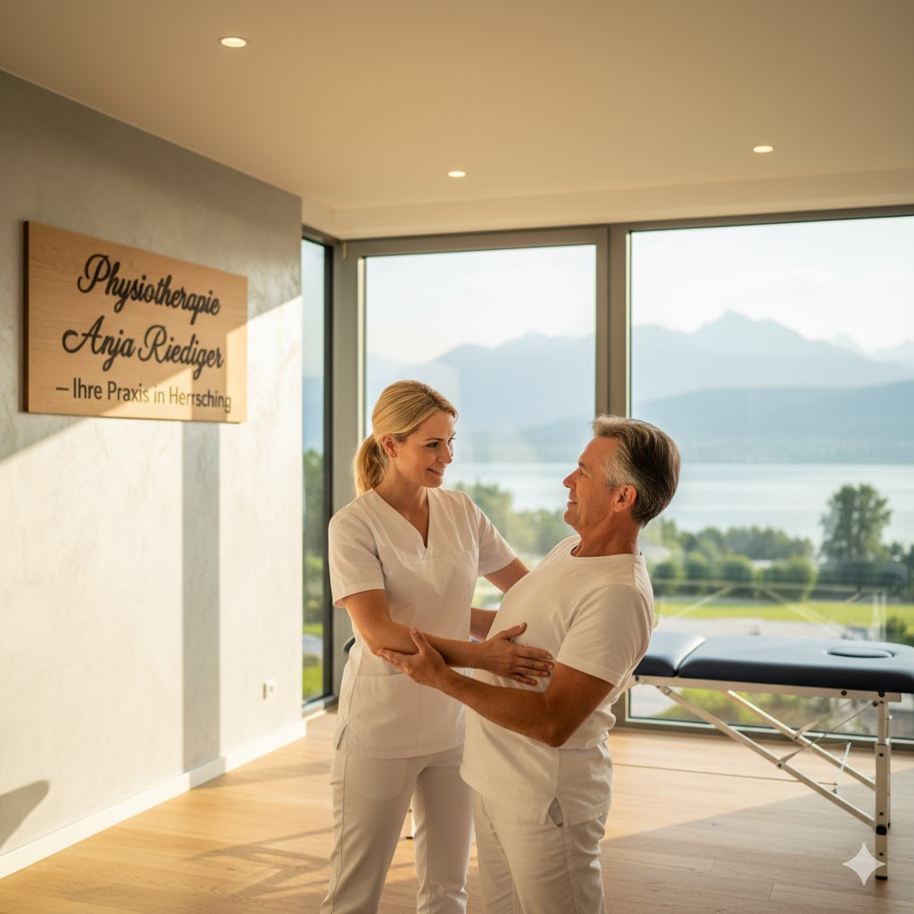 Praxis für Osteopathie und Physiotherapie, Standort Herrsching am Ammersee, sinnbildliche Darstellung